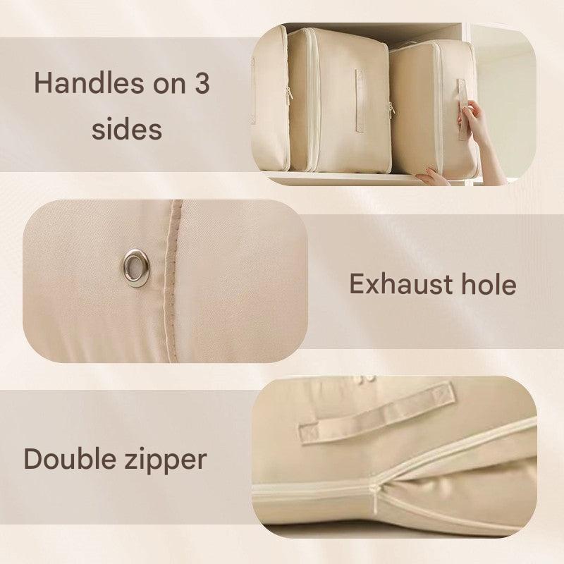 Compression Storage Bags - VacuumEase-Beige-L(52 × 42 × 30 cm)-State of Style