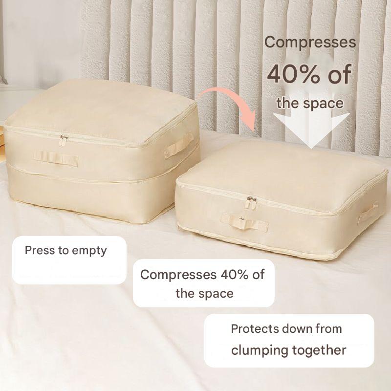 Compression Storage Bags - VacuumEase-Beige-L(52 × 42 × 30 cm)-State of Style
