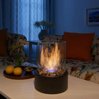 Contemporary Portable Fire Source - GlowFlicker-State of Style