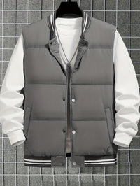 Contrast Colour Striped Vest – Noah-Black-XS-State of Style