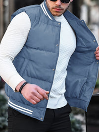 Contrast Colour Striped Vest – Noah-Blue-XS-State of Style