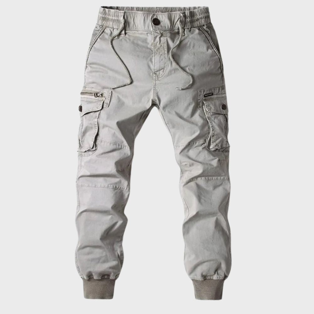 Cool Cargo Joggers for Men - Dexter-Light grey-29-State of Style