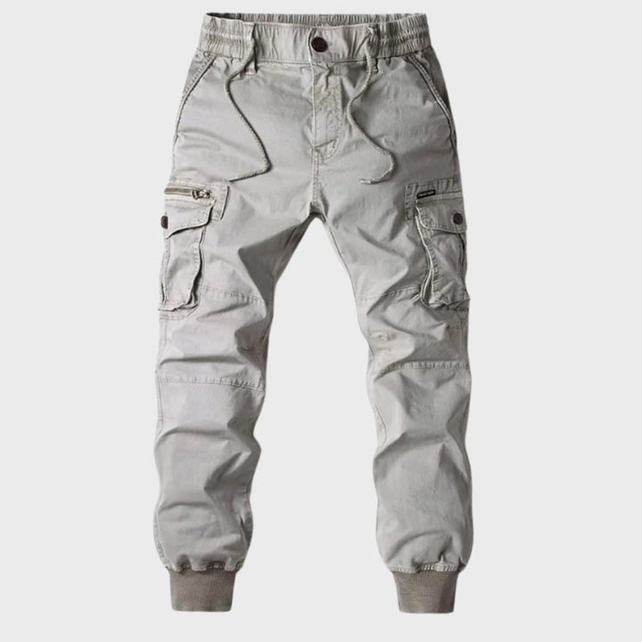 Cool Cargo Joggers for Men - Dexter-Light grey-29-State of Style
