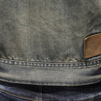 Cool Denim Jacket for Men - Rafael-Denim with Flag-S-State of Style