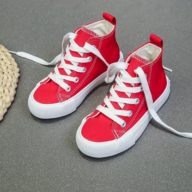Cool High-Top Sneakers Rilo – For Kids Who Love to Move-Black-4-State of Style