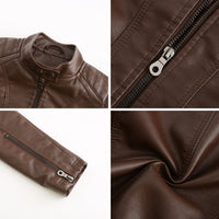 Cool Leather Ladies Jacket - Nova-Brown-XS-State of Style