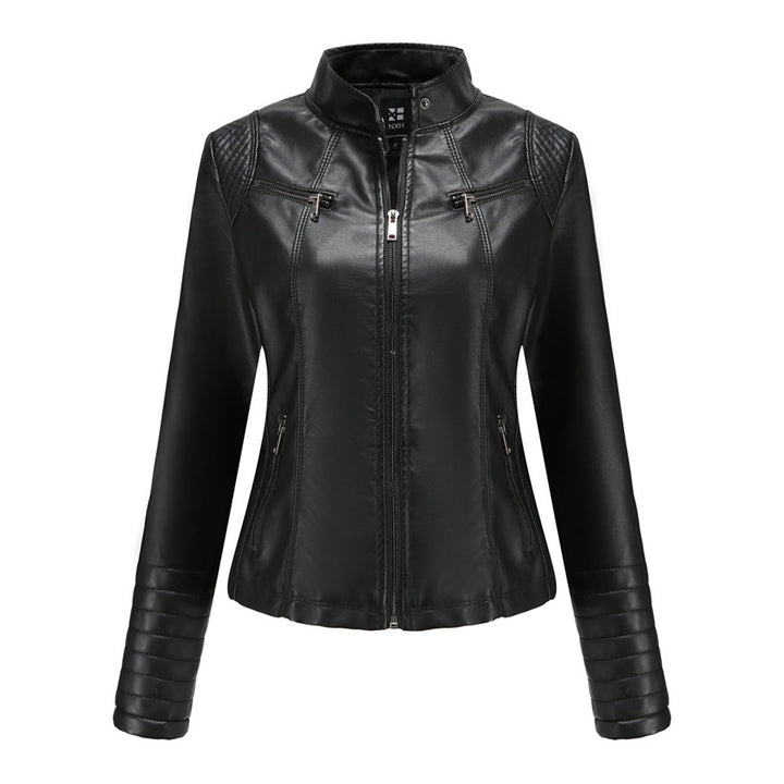 Cool Leather Women's Jacket – Elin-Black-XS-State of Style
