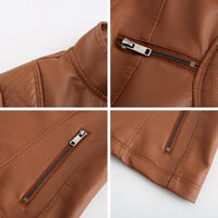 Cool Leather Women's Jacket – Elin-Black-XS-State of Style