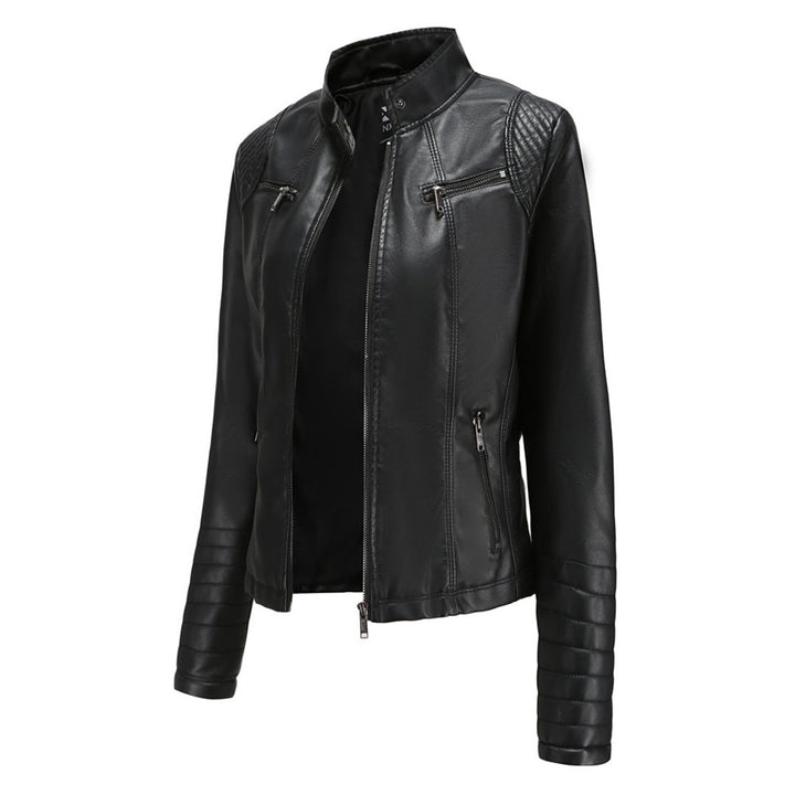 Cool Leather Women's Jacket – Elin-Black-XS-State of Style