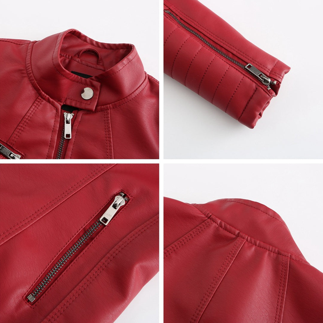 Cool Leather Women's Jacket – Elin-Black-XS-State of Style