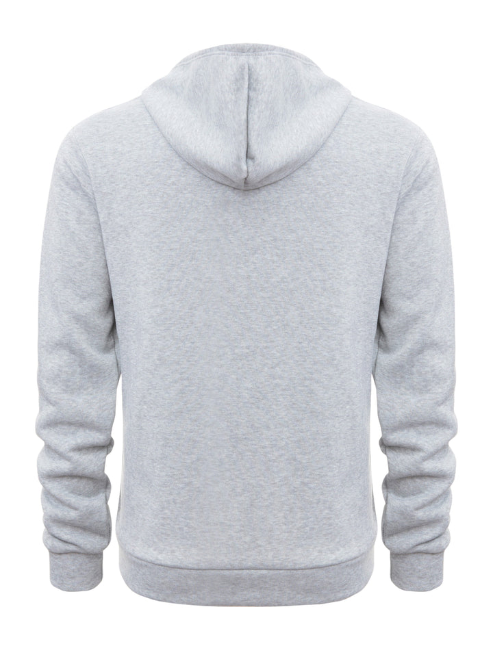 Cool Men's Hoodie with Half Zip - Archer-Black-M-State of Style