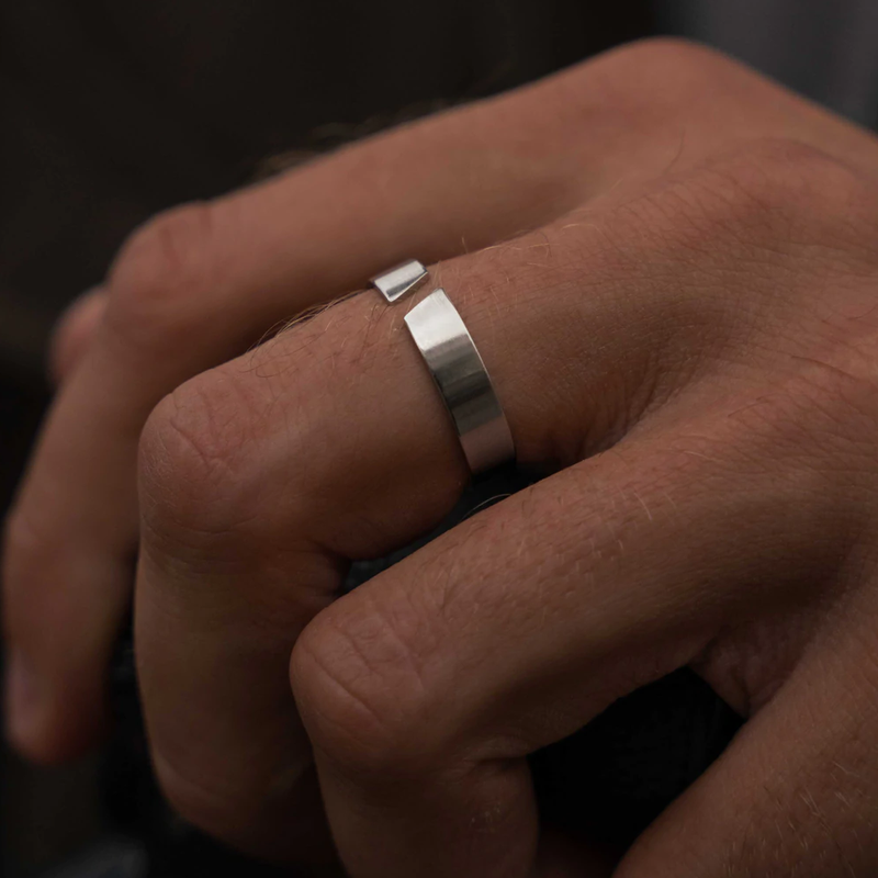 Cool Men's Ring - Arvid-Silver-State of Style