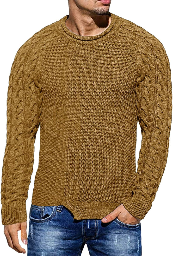 Cool Men's Sweater - Damian-Brown-M-State of Style