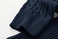 Cool Men's Sweater - Damian-White Grey-M-State of Style