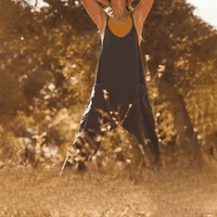 Cool & Stylish Women's Jumpsuit with Side Pockets – Narelle-Black-S-State of Style