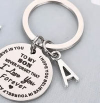 CoolHanger | Stainless Steel Keychain-Keychain A-Silver: Daughter-30mm-State of Style