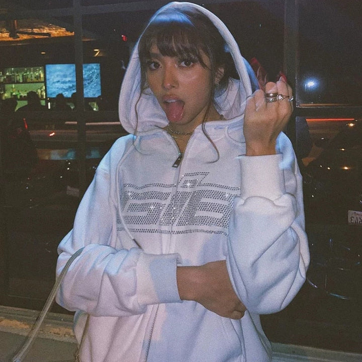 CoolHoodie | Hoodie for Women-White-S-State of Style