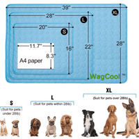 Cooling Dog Mat - CoolPet Mat-XS 40x30cm-Blue-State of Style