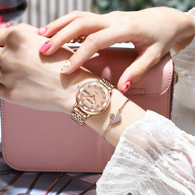 CoolWatch | Women's Stylish Watch-Rose Gold-State of Style