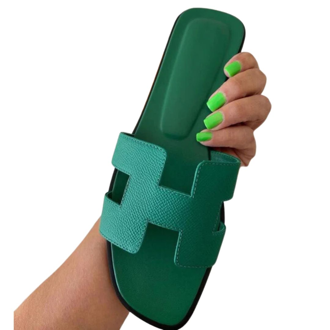 Cora Sandals | Stylish & Comfortable-Green-4.5-State of Style