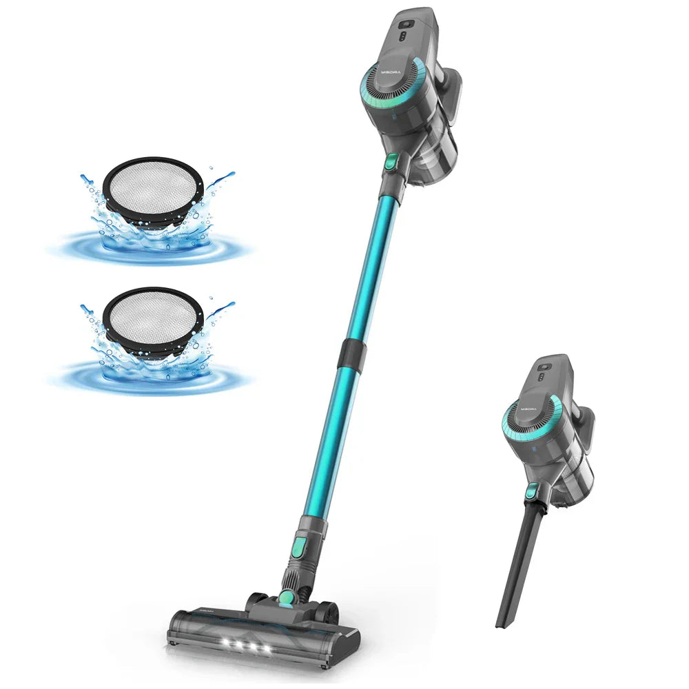 Cordless Standing Vacuum Cleaner - JadePro-Green-State of Style