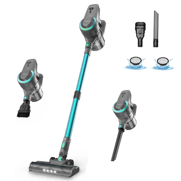 Cordless Standing Vacuum Cleaner - JadePro-Green-State of Style
