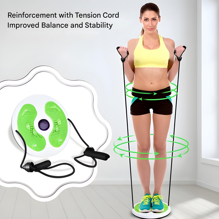 CoreTwist Core Trainer with Magnetic Therapy-Pink-State of Style