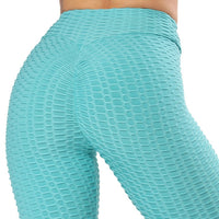 Corrective High-Waist Legging – Velina-Turquoise-S-State of Style