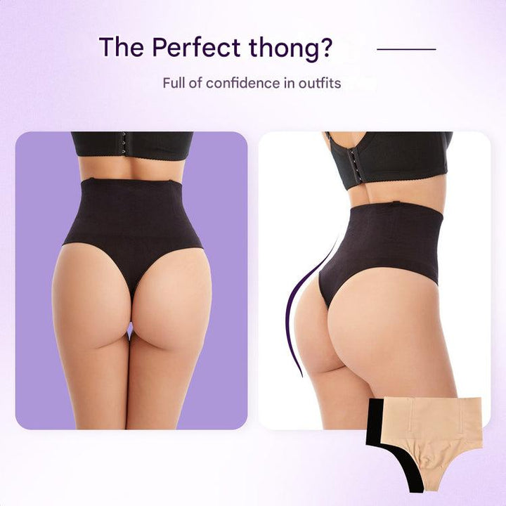 Corrective High Waist String – CurveContour-Black-S-State of Style