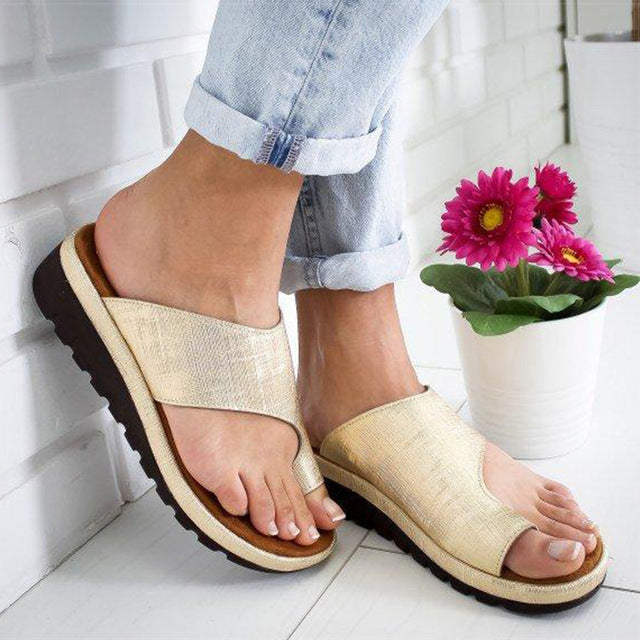 Corrective Sandals for Calluses - OrthoSole-Gold-2.5-State of Style