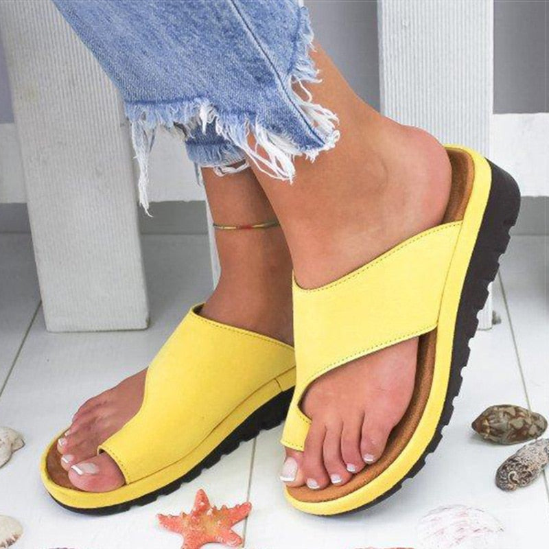 Corrective Sandals for Calluses - OrthoSole-Yellow-2.5-State of Style