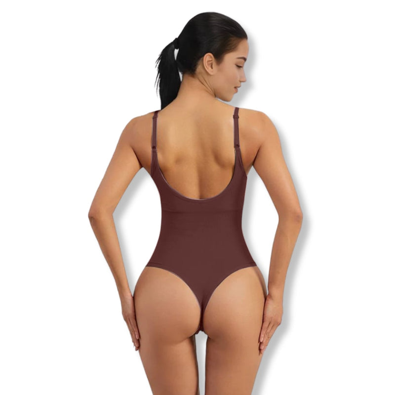 Corrective Seamless Bodysuit String – Aveline-Black-S-State of Style