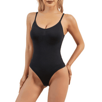 Corrective Seamless Bodysuit String – Aveline-Black-S-State of Style