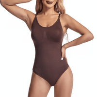 Corrective Seamless Bodysuit String – Aveline-Brown-S-State of Style