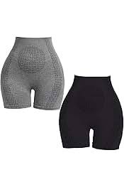 Corrective Shapewear Shorts - Nova | With Push-up effect-Black-S-State of Style