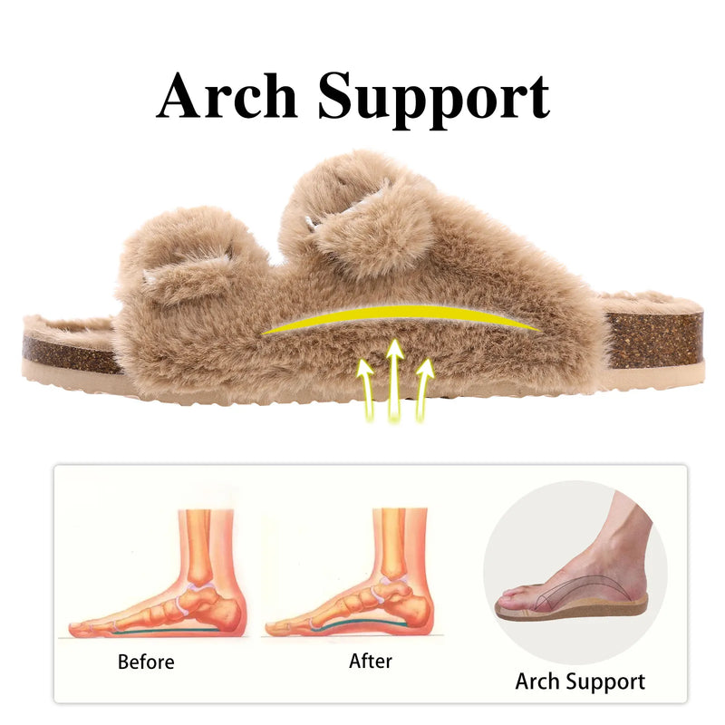 Corrie Winter Slippers | Comfortable and Warm-Black-5.0-State of Style