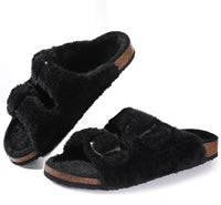 Corrie Winter Slippers | Comfortable and Warm-Black-5.0-State of Style