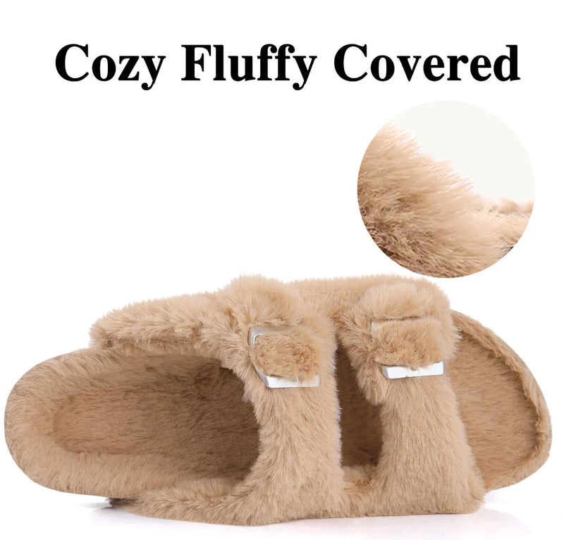 Corrie Winter Slippers | Comfortable and Warm-Black-5.0-State of Style