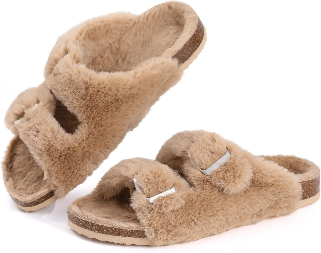Corrie Winter Slippers | Comfortable and Warm-Black-5.0-State of Style