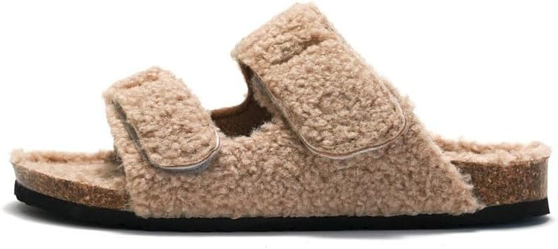 Corrie Winter Slippers | Comfortable and Warm-Khaki-5.0-State of Style