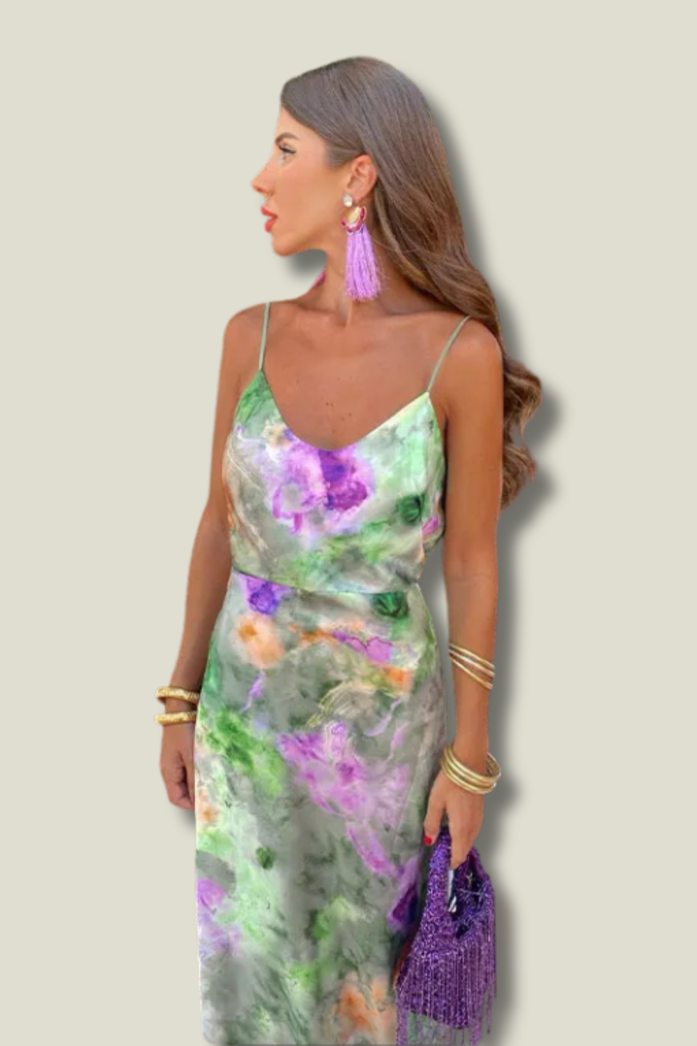 Corset Maxi Dress with Scarf - Seraphina-S-State of Style