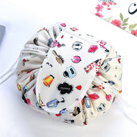 Portable Drawstring Cosmetic and Toiletry Bag – 1+1 FREE Travel Organiser