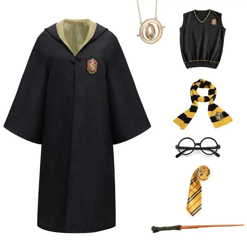 Costume Set Child – WizardWay-Red-115 cm-State of Style