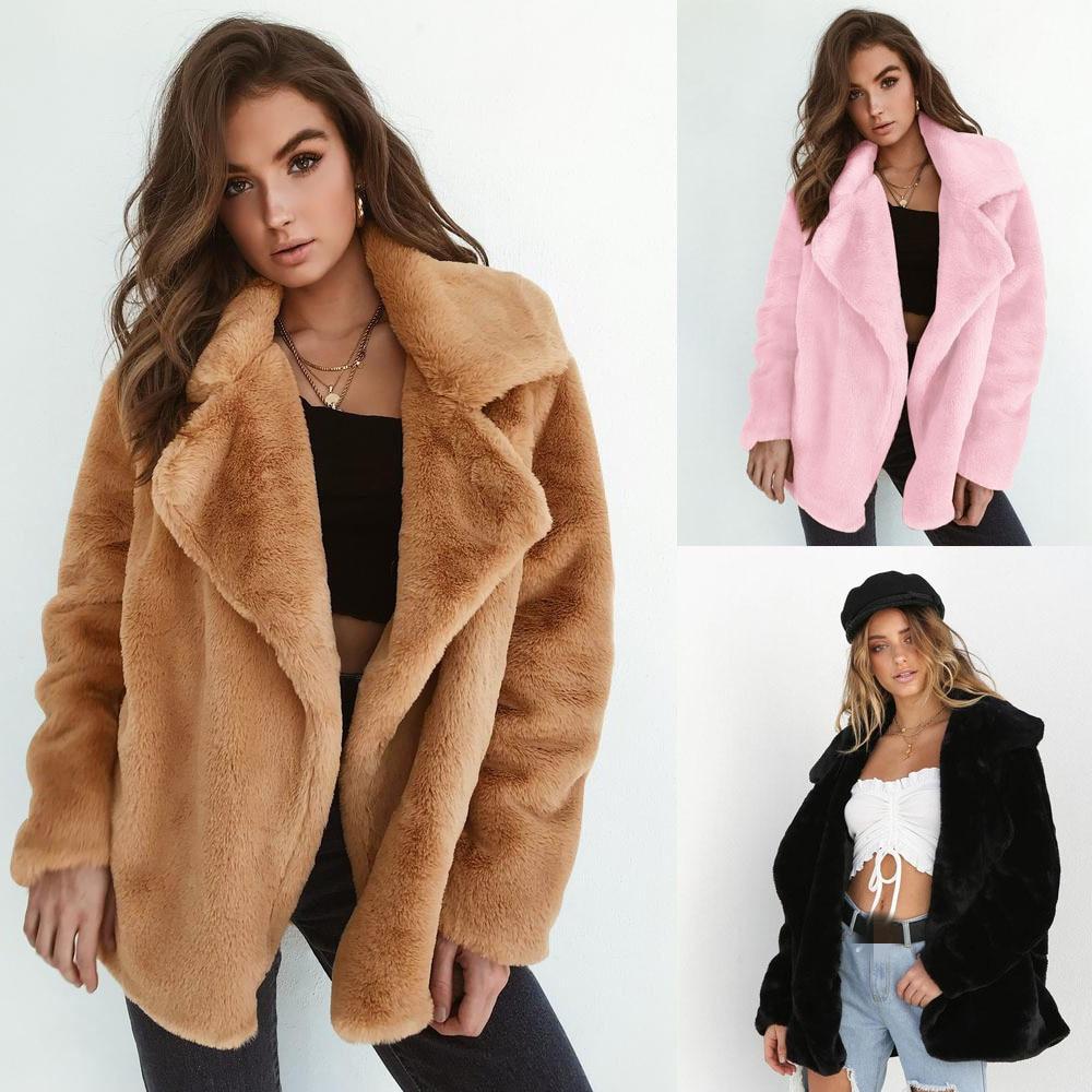 Cosy Teddy Jacket for Women | Gracie's Warm & Stylish Outerwear-Brown-S-State of Style