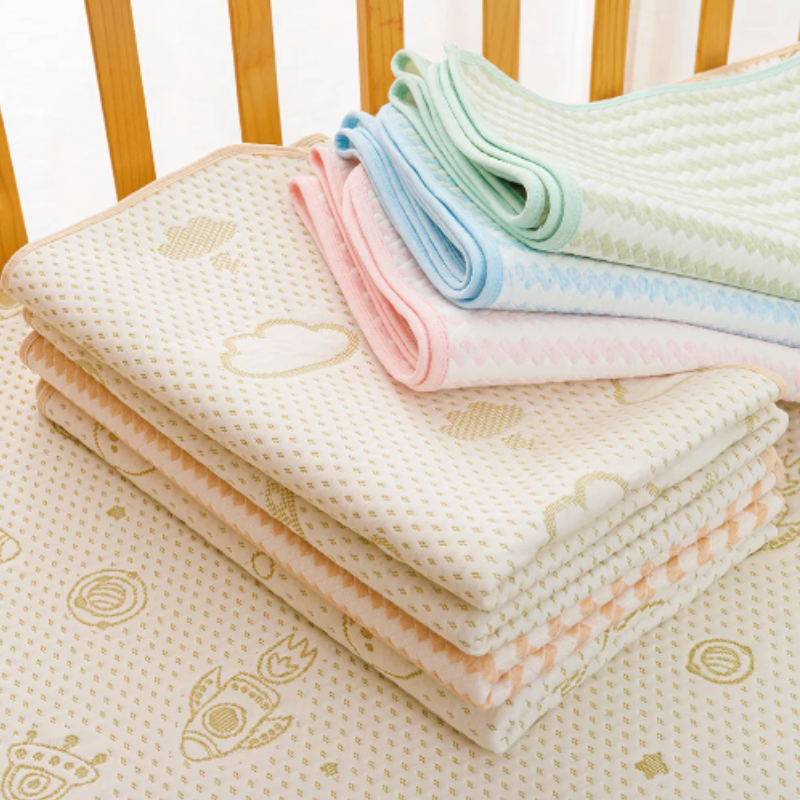 Cot Mattress Protector - DreamGuard-2-Pack-Rocket-50x70cm-State of Style