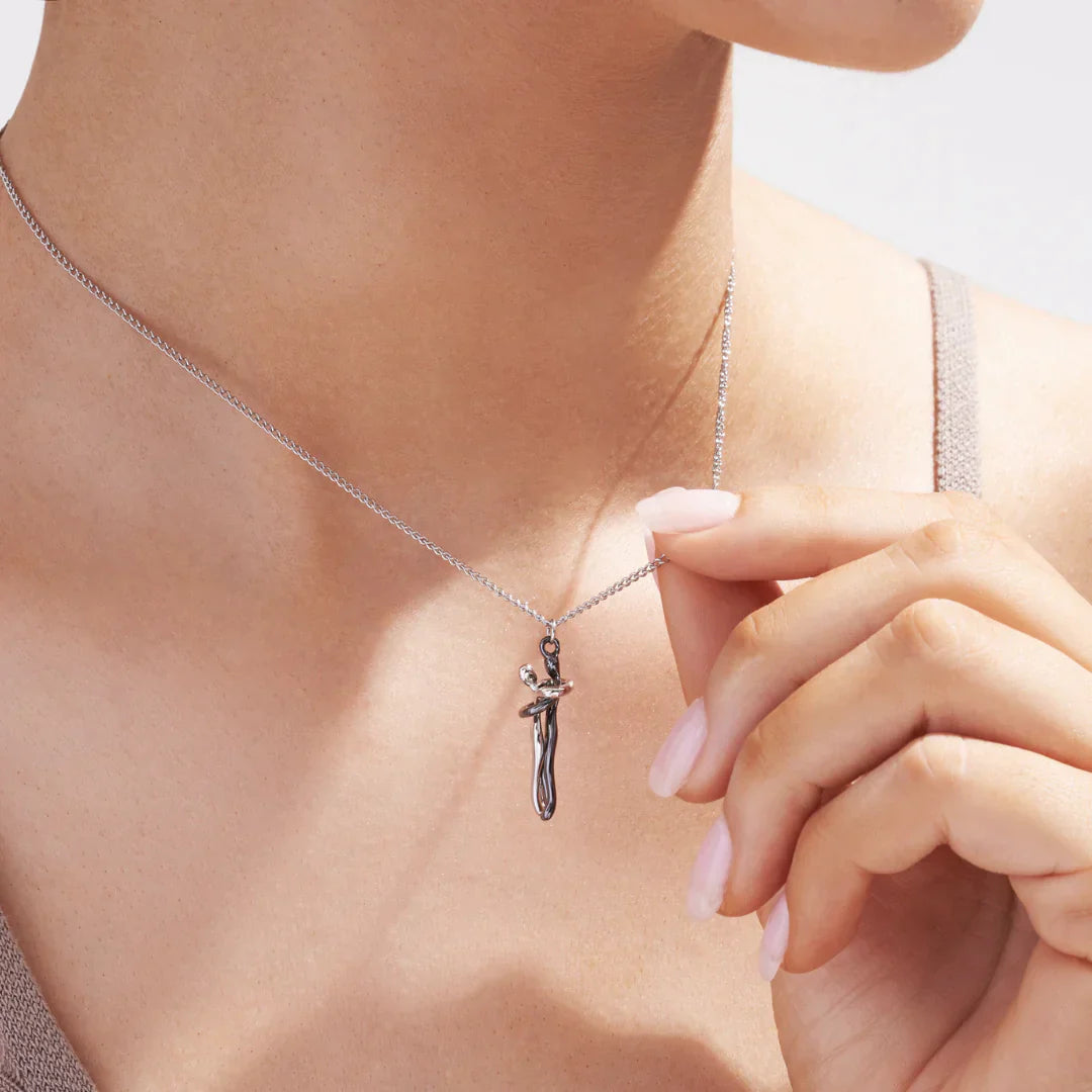 Couples Pendant Necklace | Heart-Shaped Matching Necklaces-State of Style