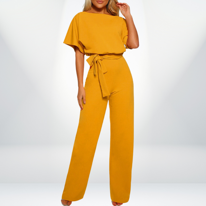 Courtney Stylish Jumpsuit for Women | Comfortable & Chic-Orange-S-State of Style