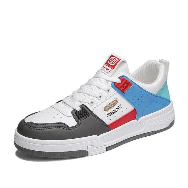 CourtneySneaks | Stylish Sneakers for Men-White-Red-8.0-State of Style