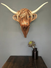 Cow Wall Sculpture – Bowie-State of Style