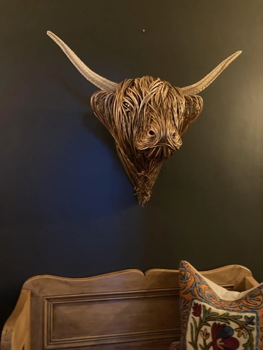 Cow Wall Sculpture – Bowie-State of Style